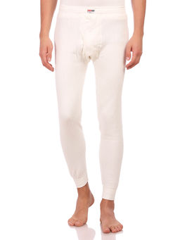 Neva - Modal Warmer/Thermal Lower for Men with Elasticated Waistband Off White (Free Size)